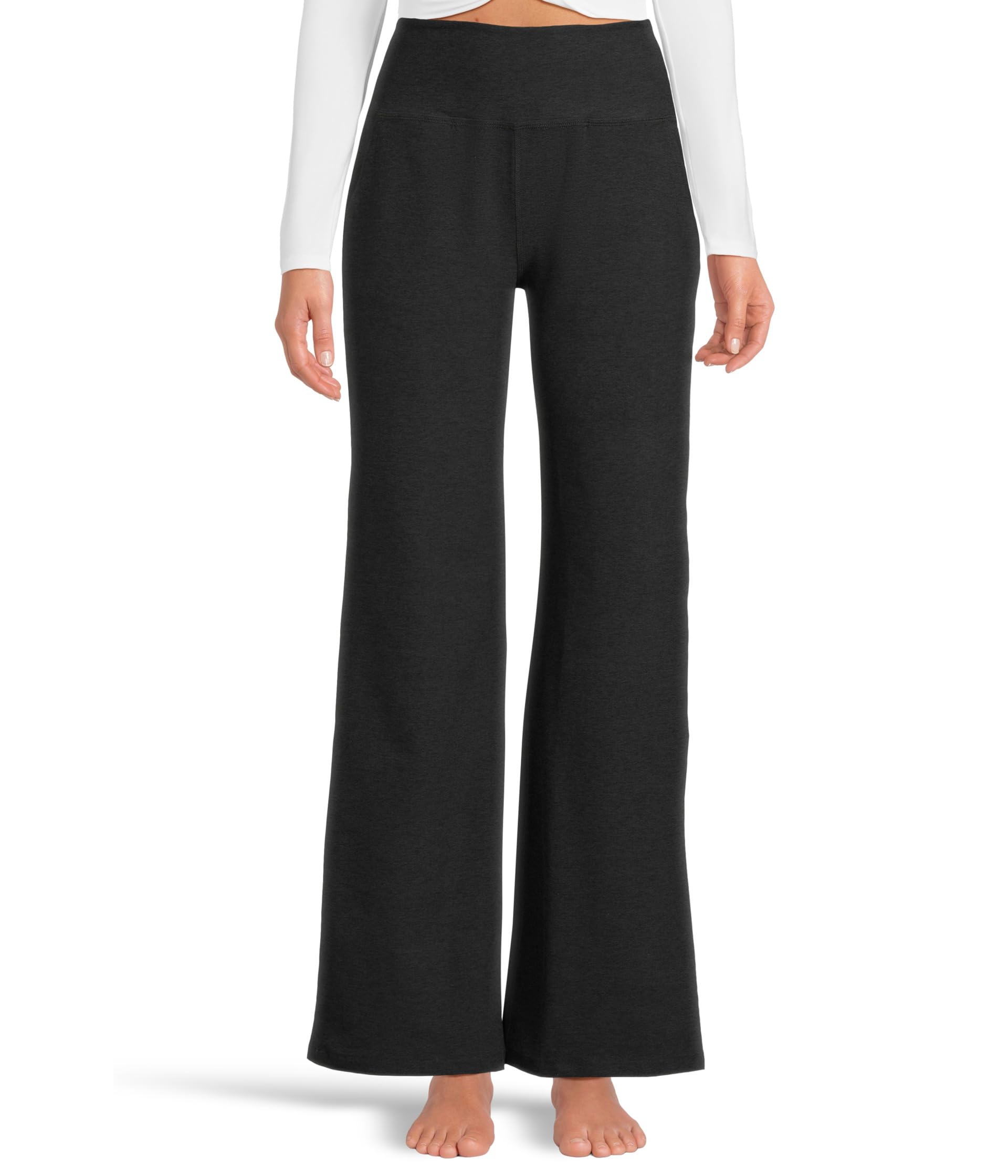 

Брюки Beyond Yoga Spacedye Laid Back Wide Leg Pants, цвет Darkest Night