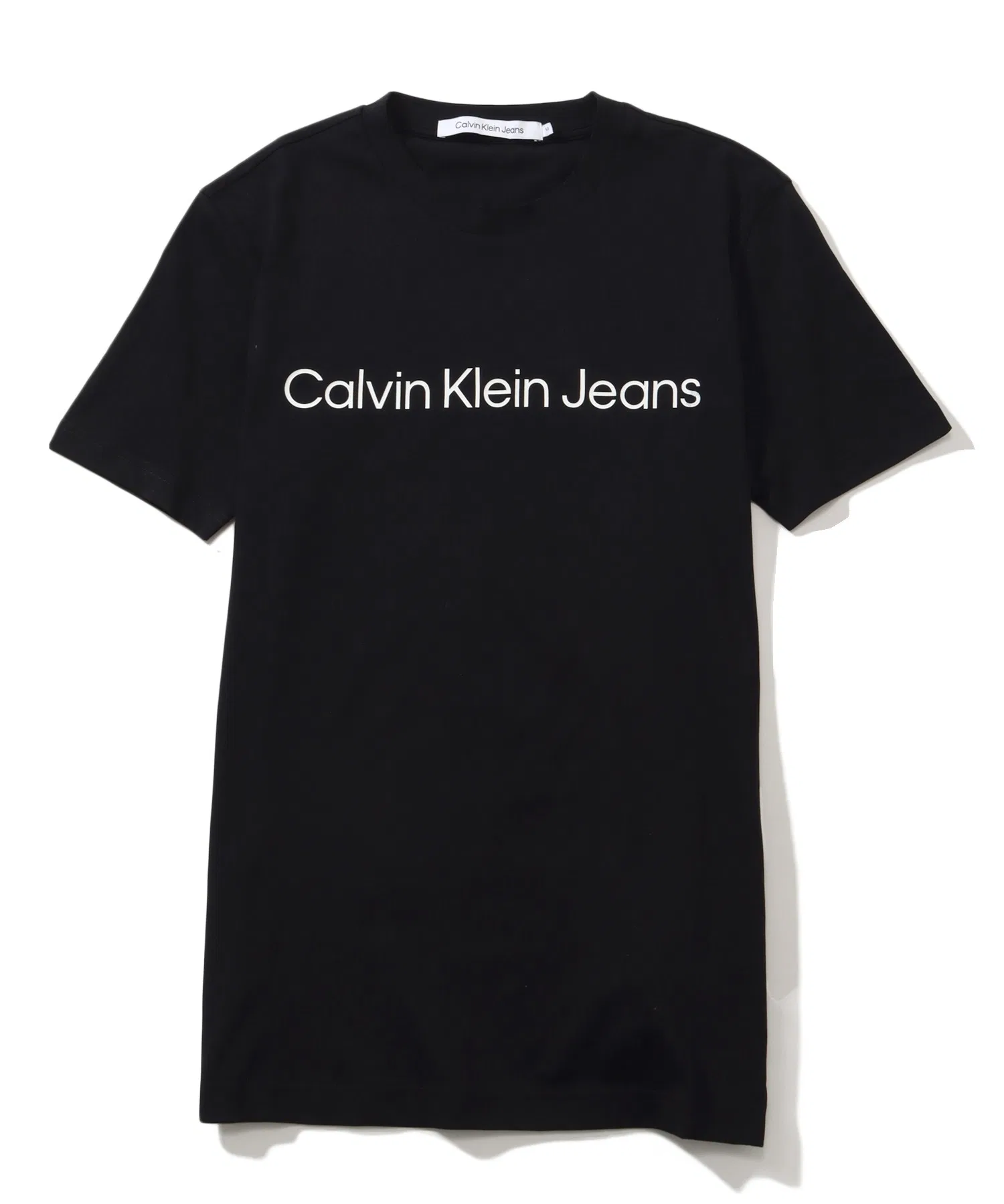 Мужская и женская футболка Calvin Klein Jeans с логотипом — фото 3