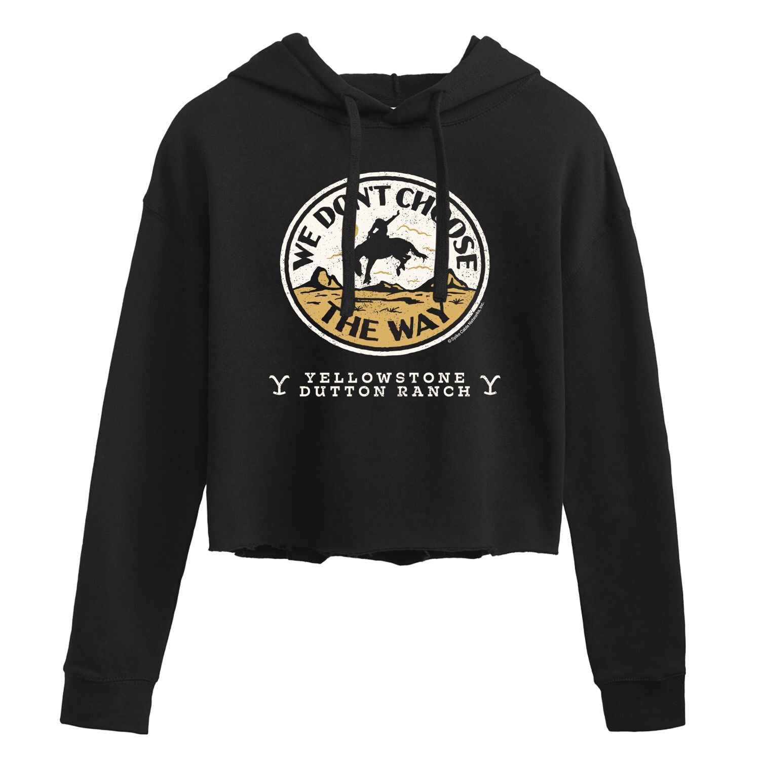 

Худи с рисунком «We Don't Choose» Yellowstone Licensed Character, черный