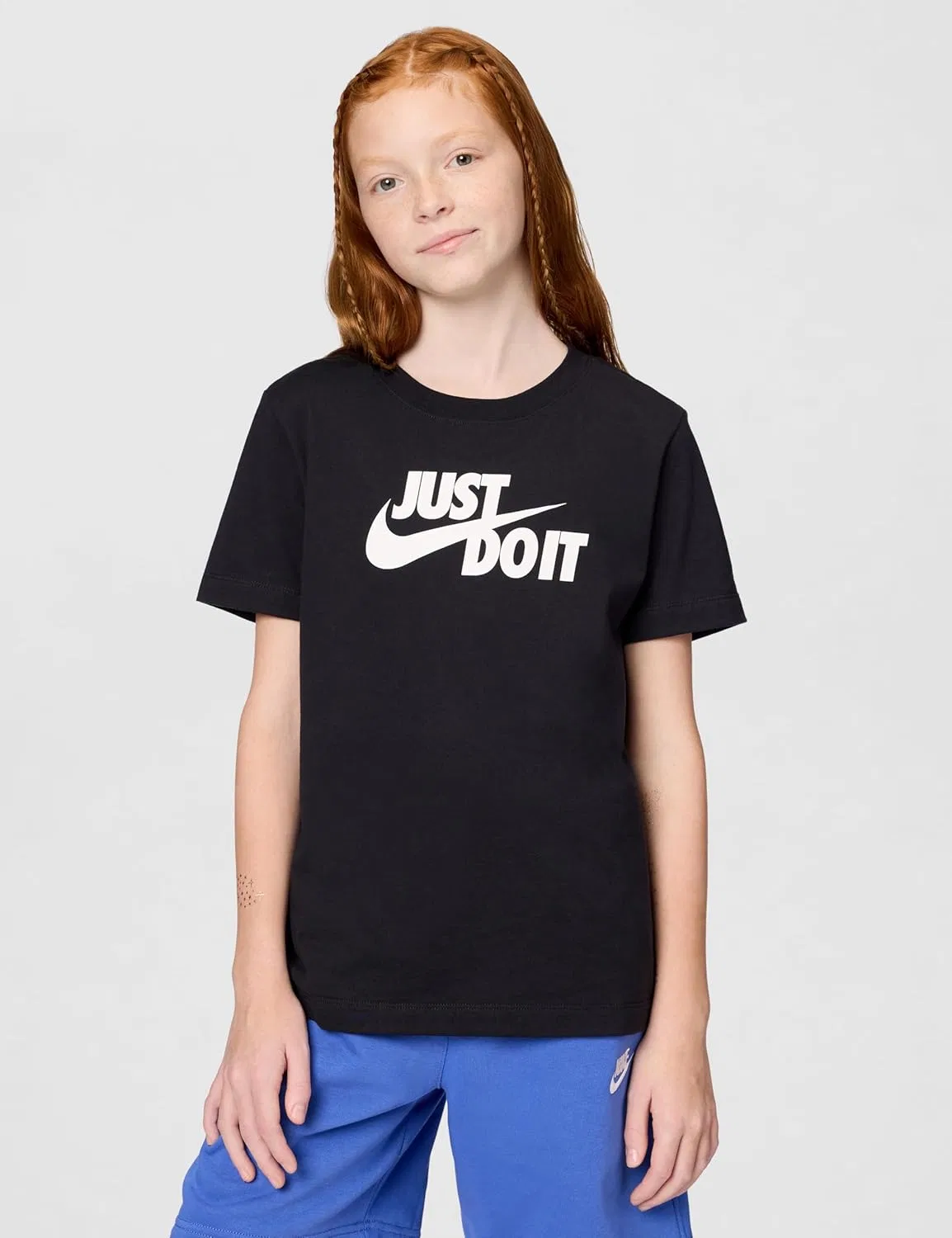 Футболка Nike Just Do It, детская, черный — фото 2