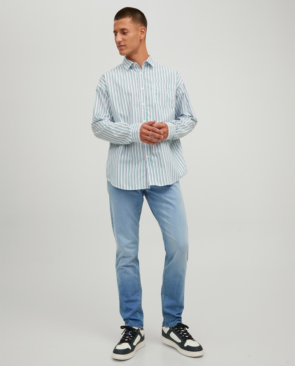 

Узкие мужские джинсы Glenn Jack & Jones, синий