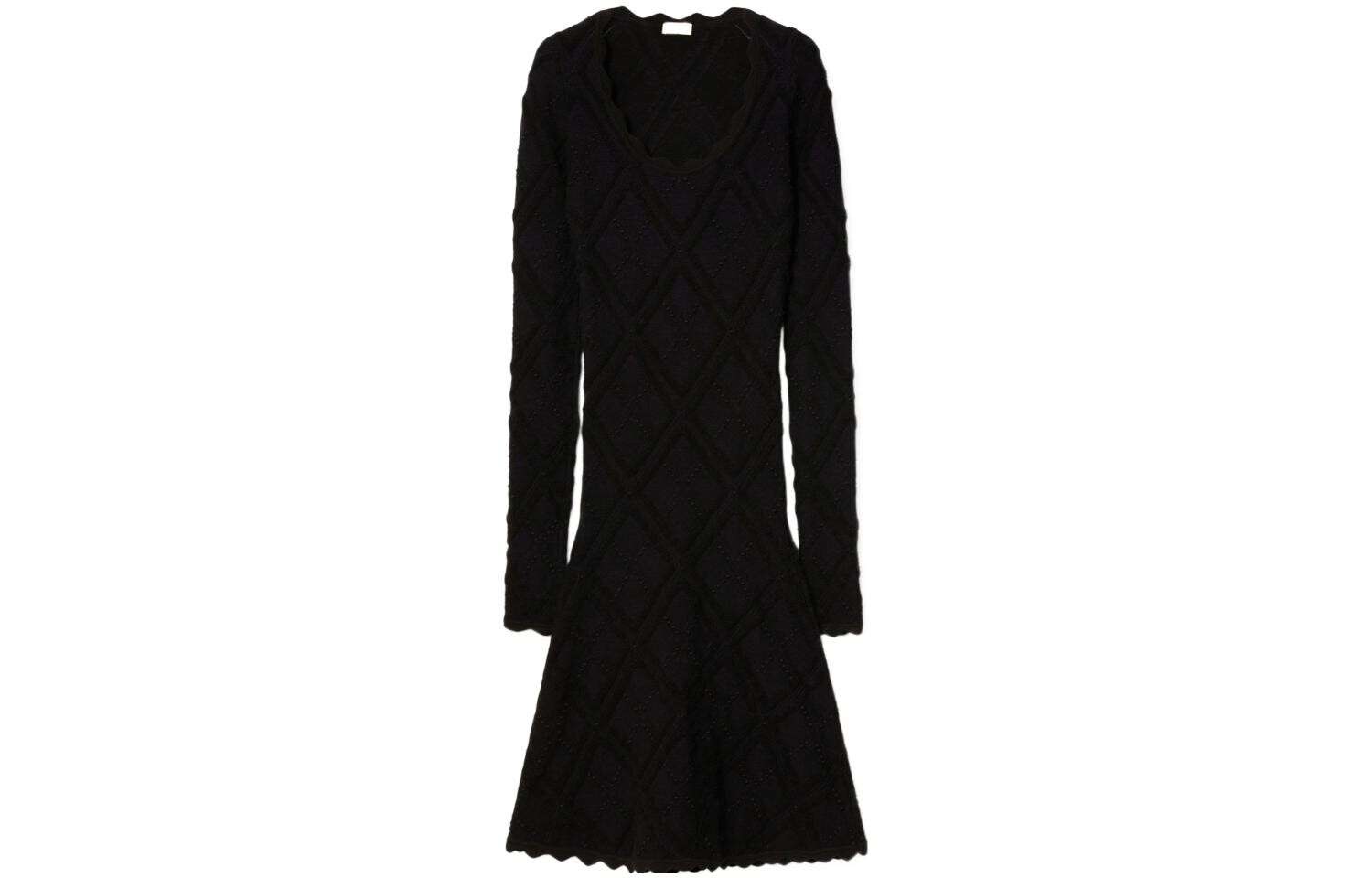 

Платье женское Burberry с длинными рукавами, черный