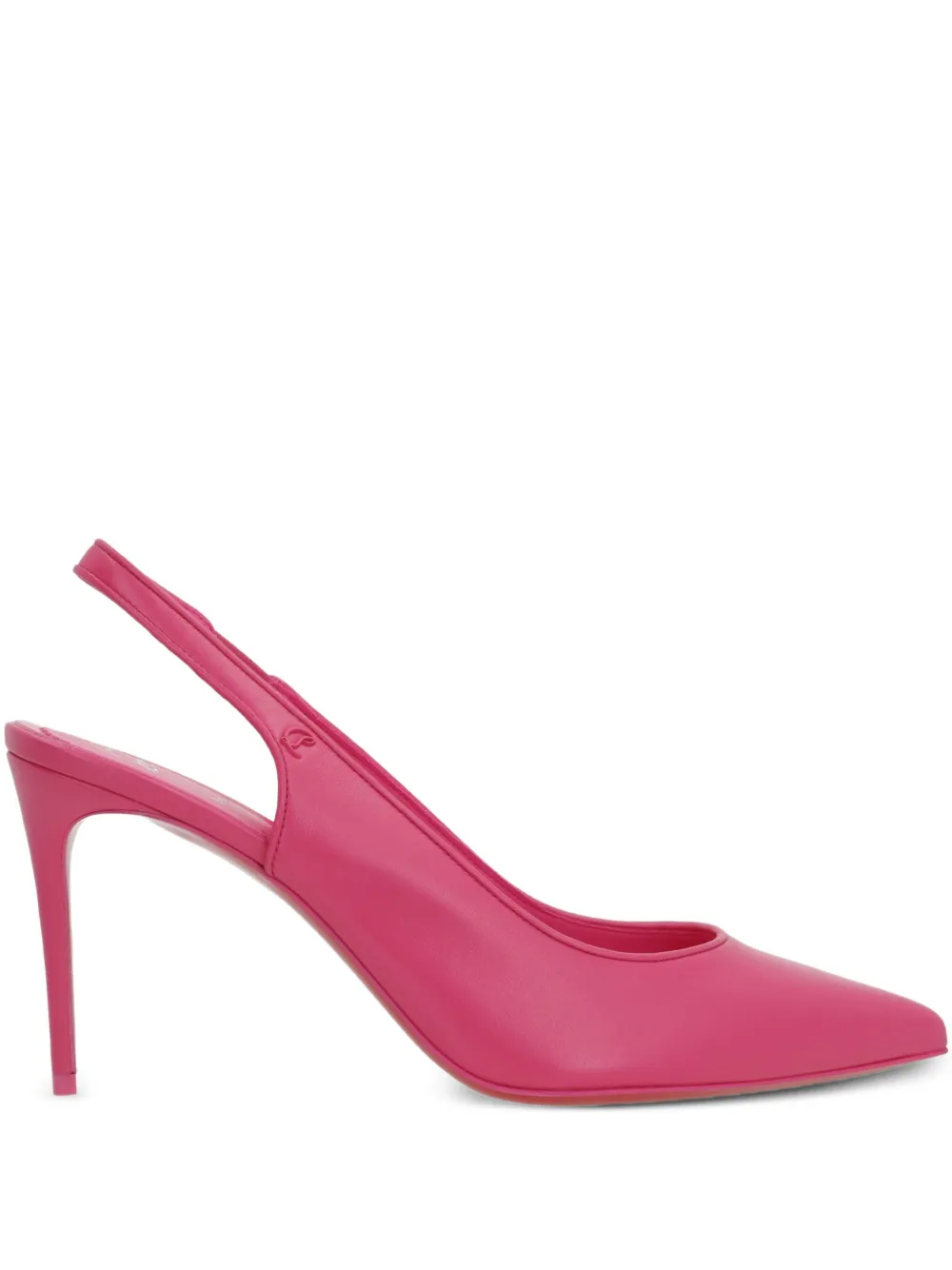 Туфли Sporty Kate 85 с ремешком на пятке Christian Louboutin, розовый