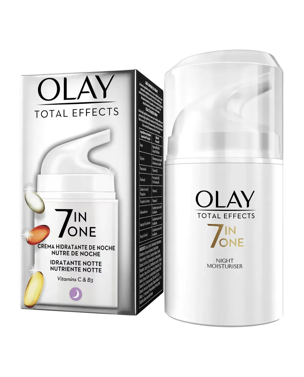 Крем для лица Olay — Ночной увлажняющий против старения Total Effects 7 в — фото 2