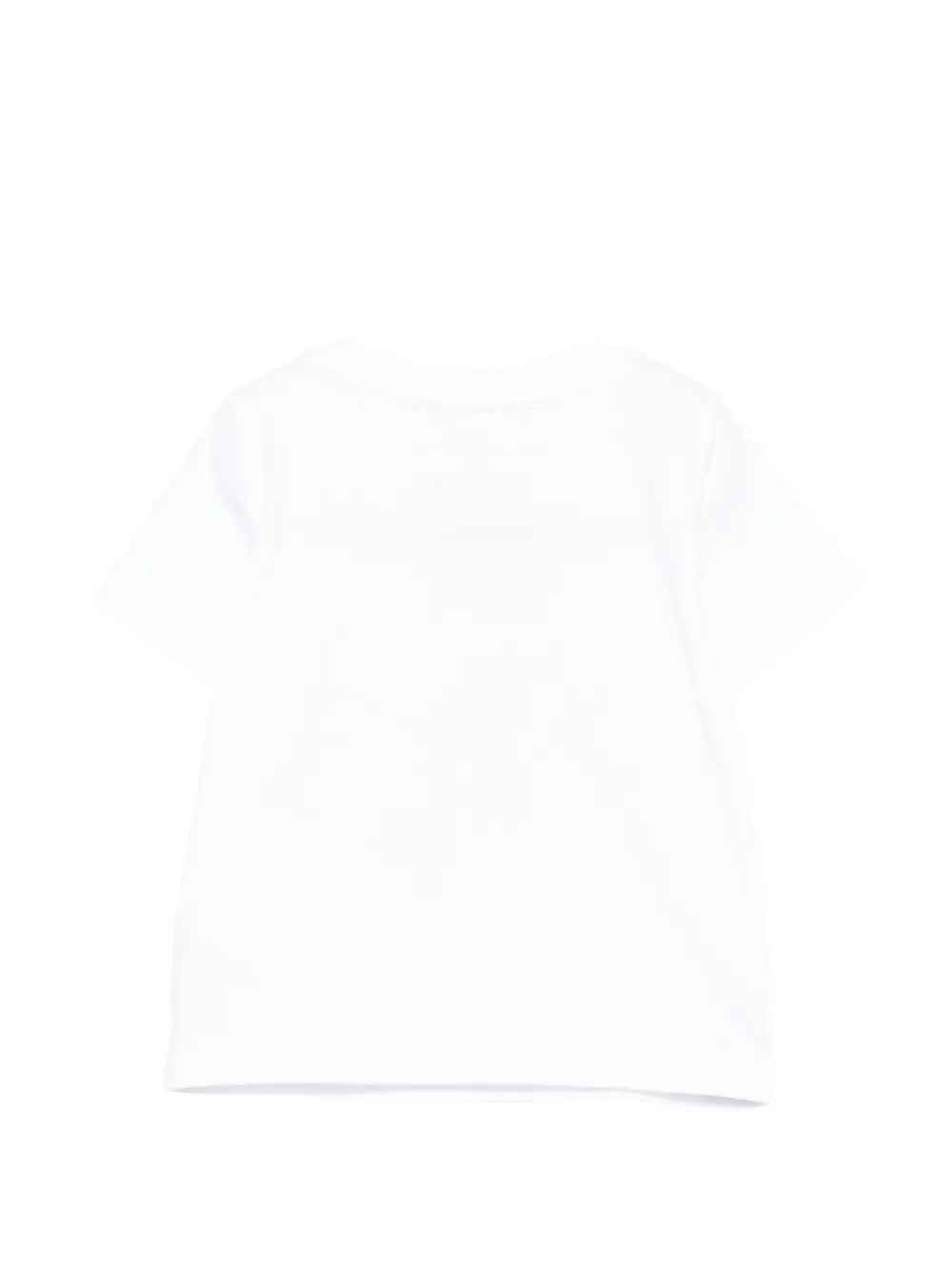 Футболка с принтом морской звезды Stella Mccartney Kids, белый — фото 2
