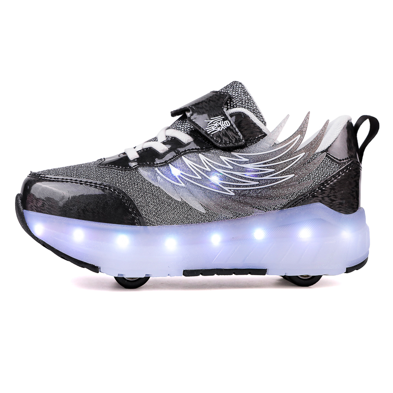 

Детские противоскользящие антиударные износостойкие амортизирующие дышащие стабилизирующие повседневные кроссовки Kids' ADOONGA, фиолетовый