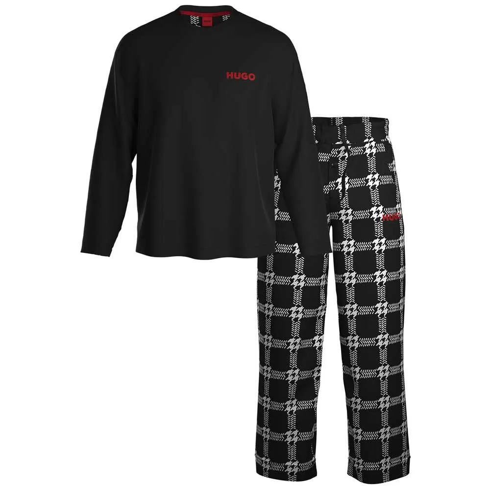 

Пижама HUGO Houndstooth Set 10262183, черный