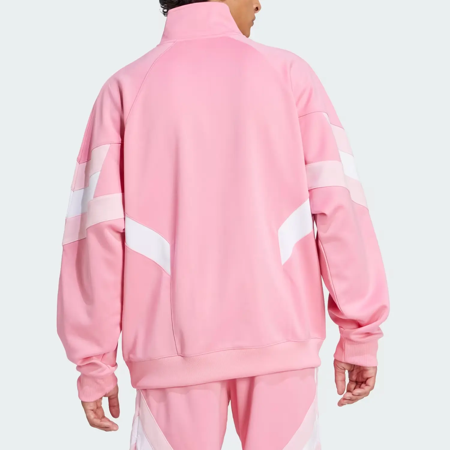 Полузип худи Inter Miami Cf Originals Adidas Originals, розовый — фото 3