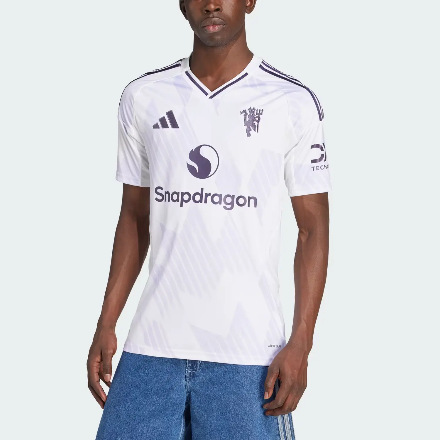 Футболка Manchester United 25/26 Away Adidas, белый — фото 4