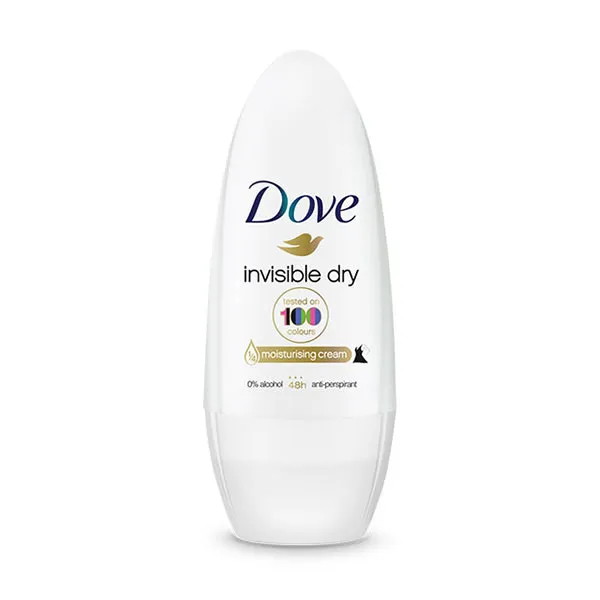 

Увлажняющий шариковый дезодорант 0% спирта Invisible Dry Dove, 50 ml