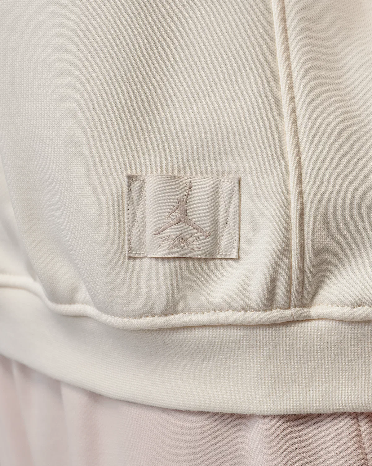 Женский жилет Jordan Flight Fleece, Pale Ivory/Legend Light Brown — фото 4