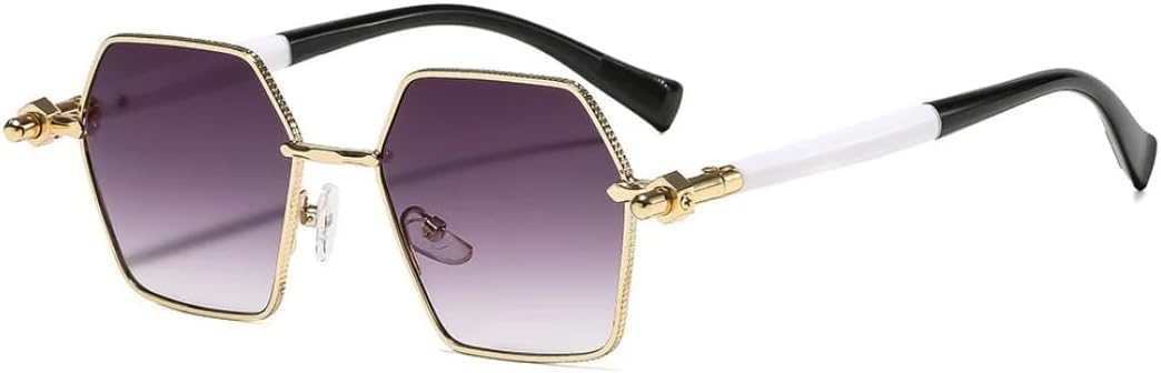 

Ретро-солнцезащитные очки квадратной формы с градиентным переходом для женщин, защита от УФ-излучения UV400, роскошная оправа в тон, тренд для мужчин, для активного отдыха на природе UATXTAU, Grey