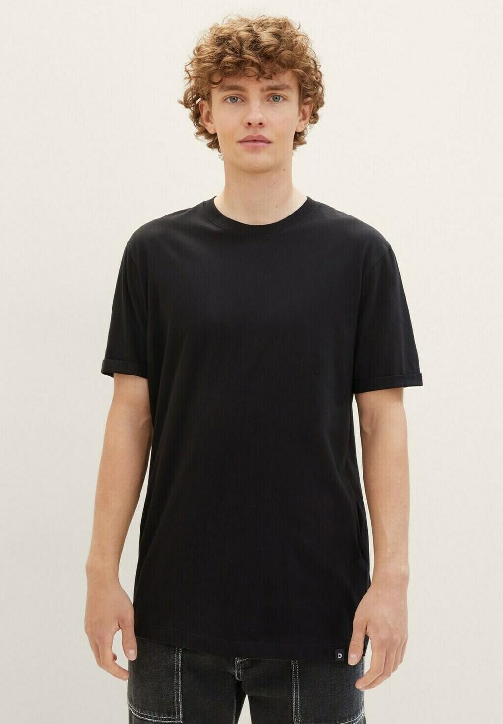 

Футболка базовая TOM TAILOR DENIM, цвет black