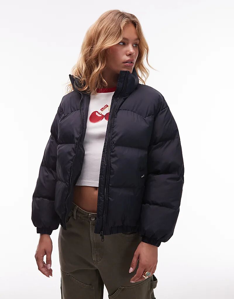 Куртка-пуховик Levi's Noe из нейлона в стиле вестерн черного цвета — фото 2