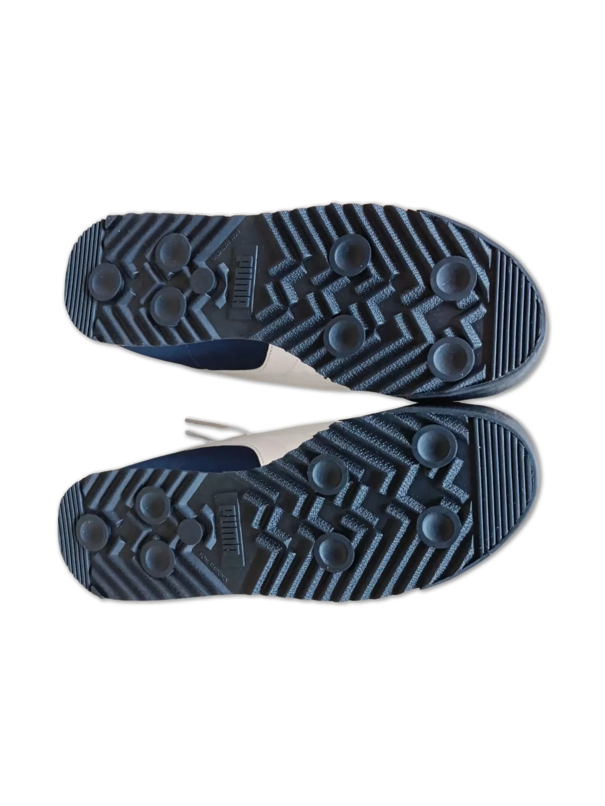 Кроссовки Roma Sl Nbk Peacoat/Marshmallow Puma Kids, синий — фото 2