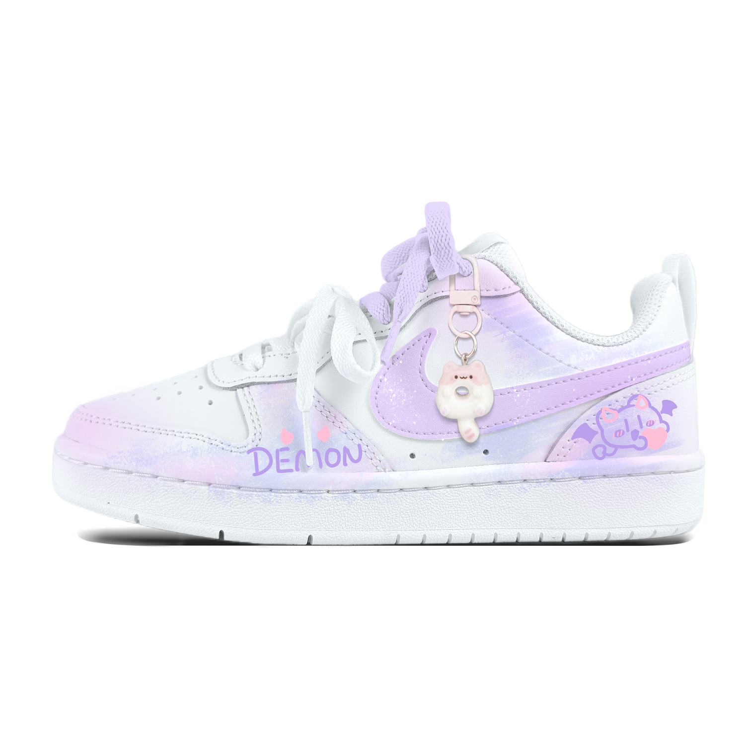 

Детские скейтерские кроссовки Court Borough для младших школьников Nike, светло-фиолетовый