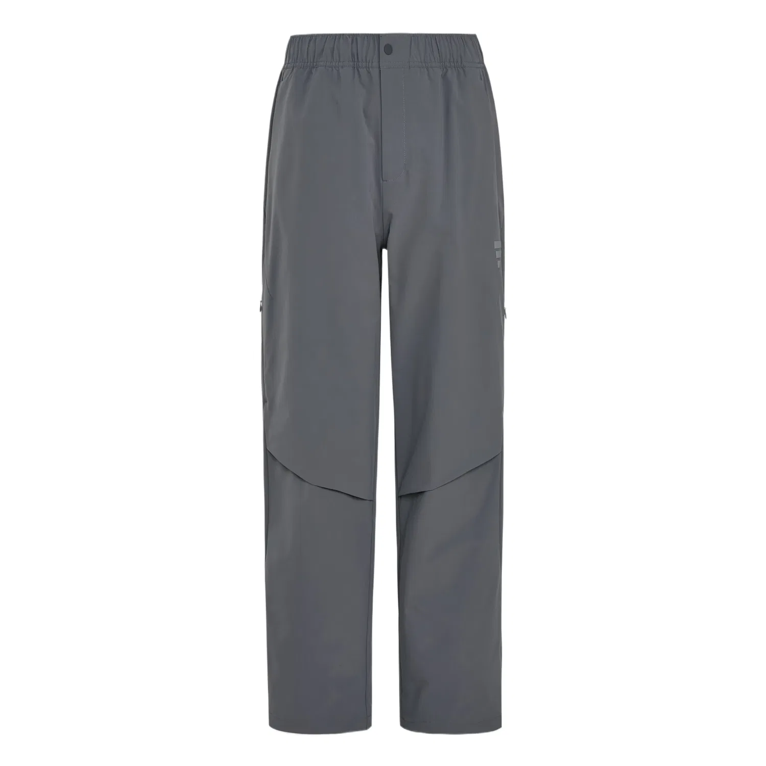 Брюки повседневные мужские dark gray, прямые, средней посадки Adidas