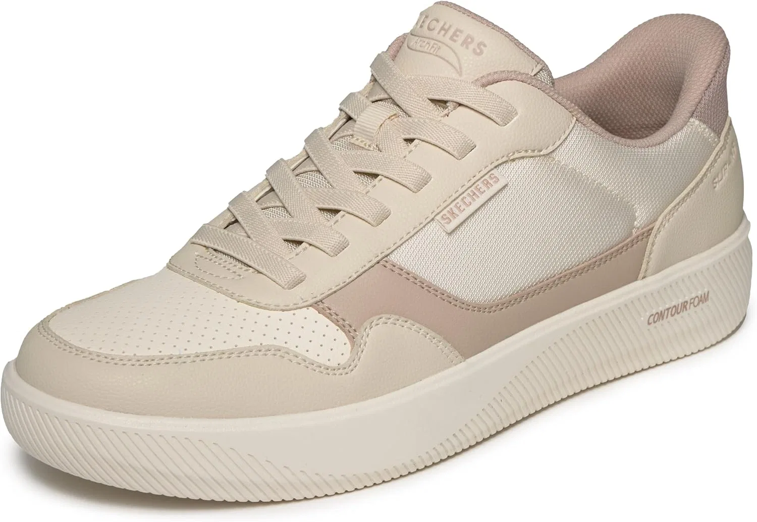 Мужские удобные кроссовки Skechers Arch Fit Court Break, Beige