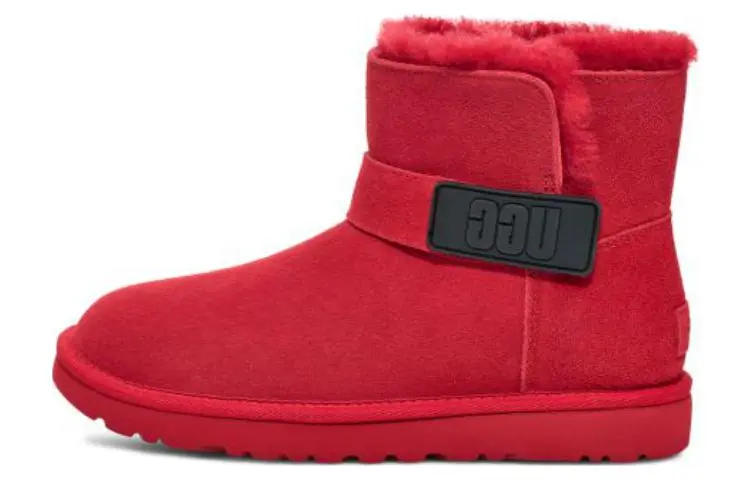 

Угги UGG Embossed Belt Short Boots 'Red' Women's