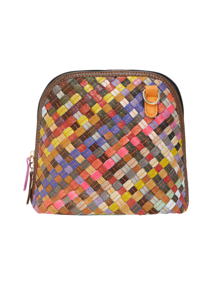 

Наплечная сумка IZIA, цвет brown multicolor