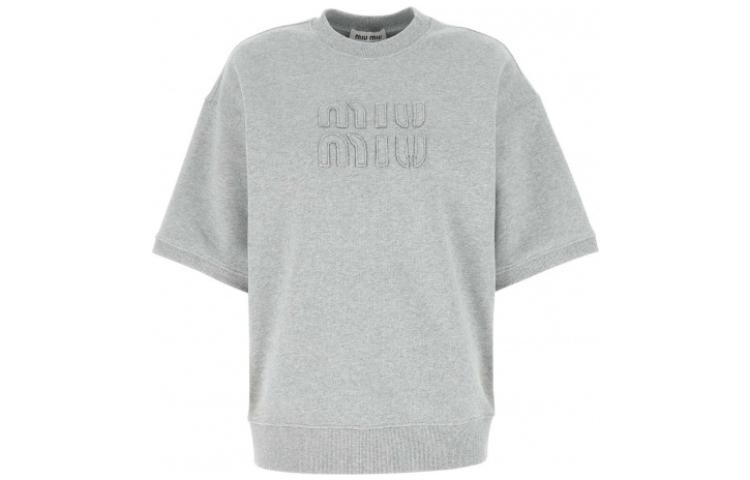 

Футболка женская серая Miu Miu