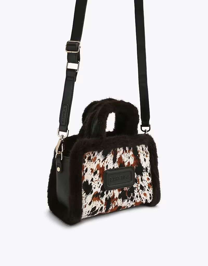 

Коричневая кожаная сумка-тоут Mini bella borg Carvela, Коричневый, Коричневая кожаная сумка-тоут Mini bella borg Carvela