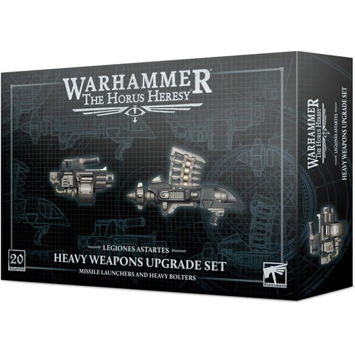 

Миниатюра Games Workshop Warhammer Horus Heresy: Legiones Astartes - Heavy Weapons Upgrade Set - Missile Launchers & Heavy Bolters