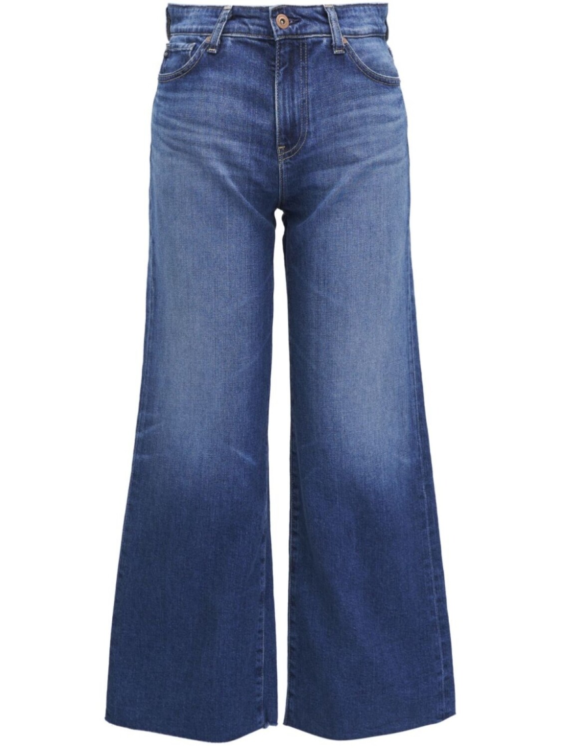 

AG Jeans широкие джинсы Saige, синий
