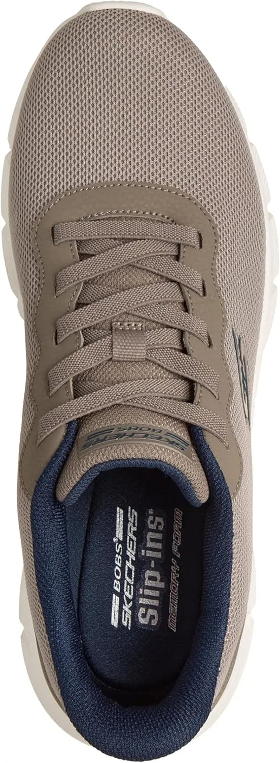 Мужские кроссовки Skechers Bobs B Flex Glacial Edge, Taupe — фото 3