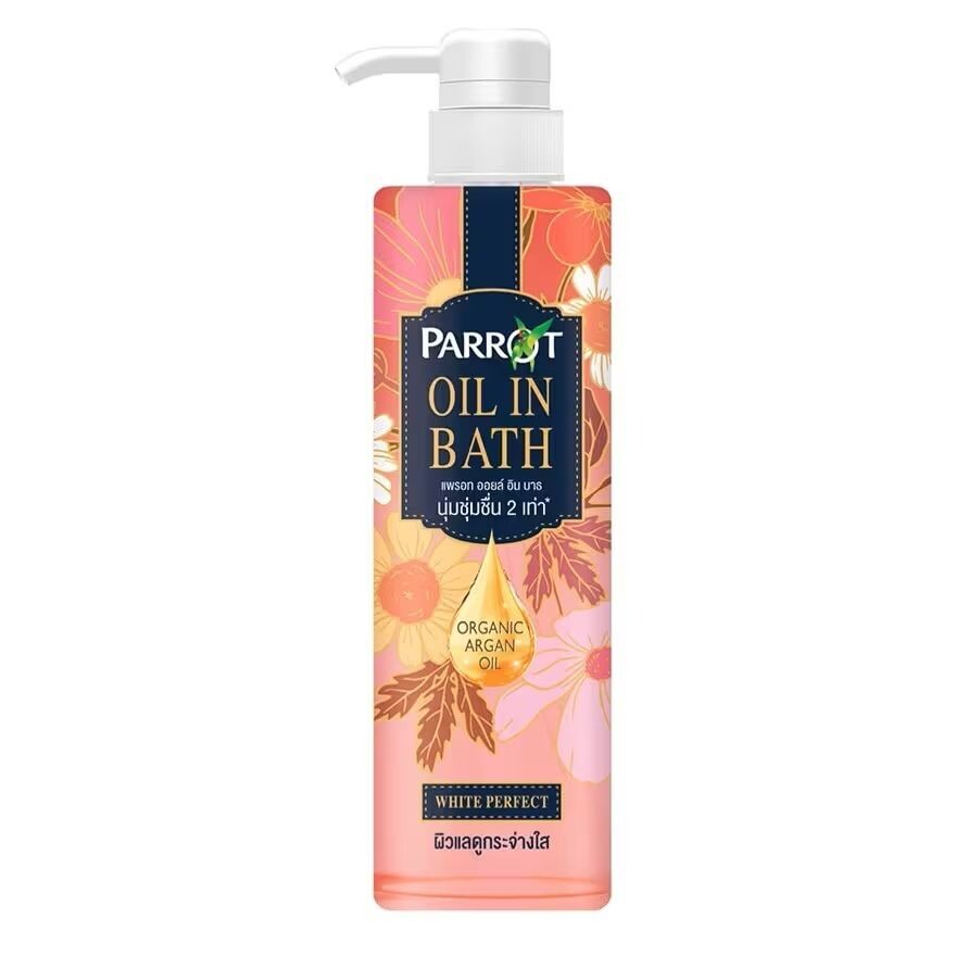 

Parrot Масло для ванны White Perfect 400 мл. ครีมอาบน้ำ, Pink