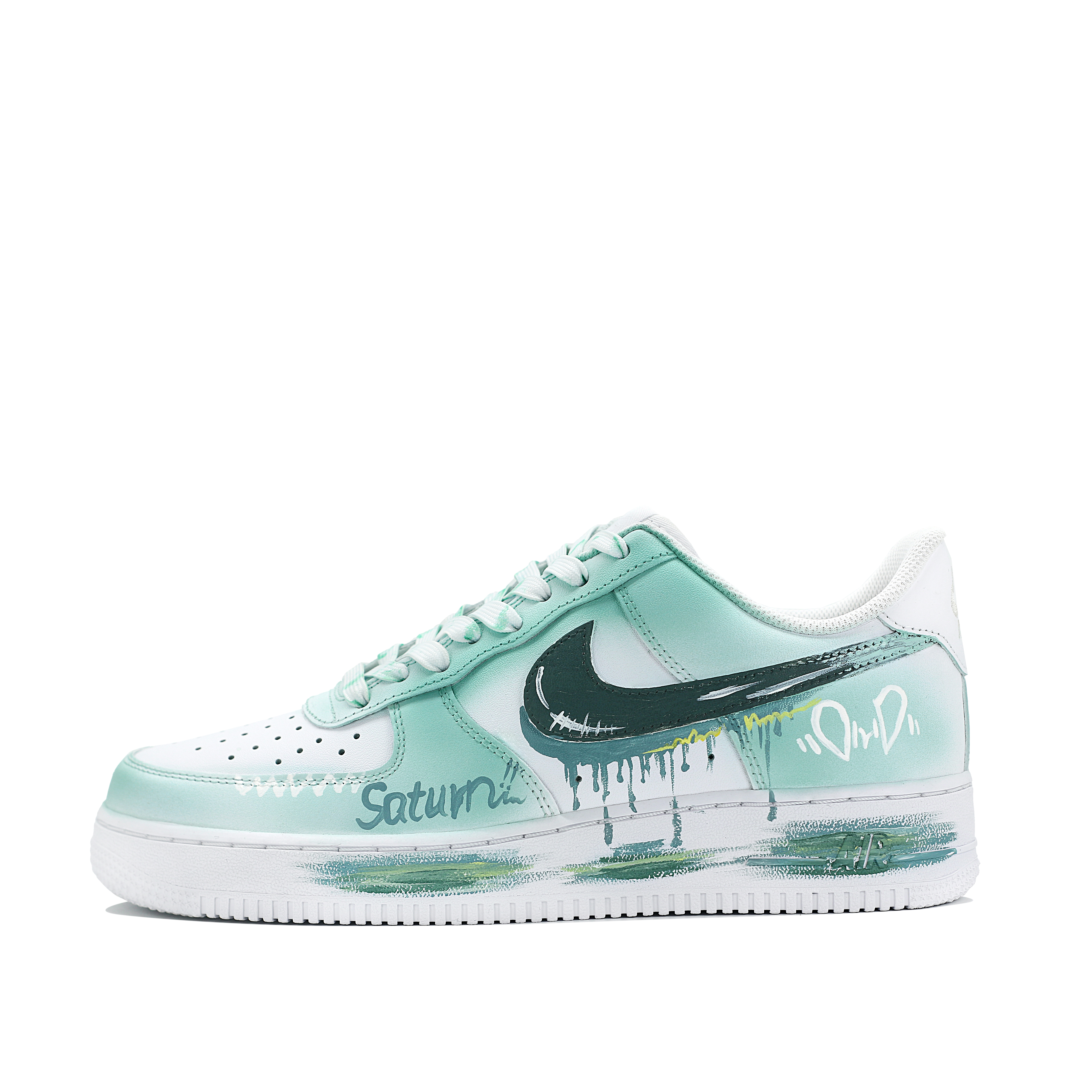 

Кроссовки Air Force 1 Low Top для скейтбординга, мужские, павлинье-зеленые Nike, Peacock Green