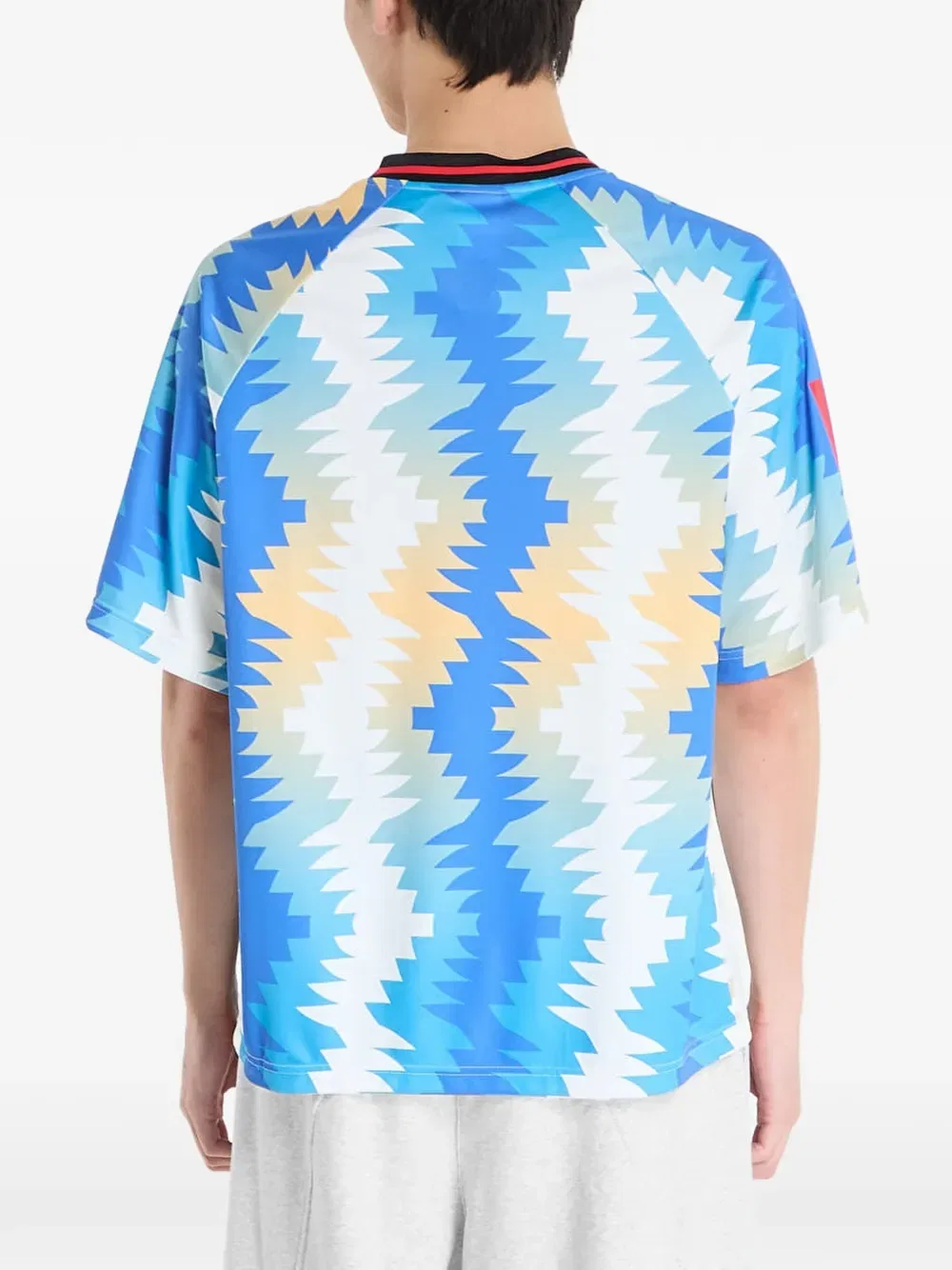 Футболка House of Tiro x Common Goal Adidas, синий — фото 3