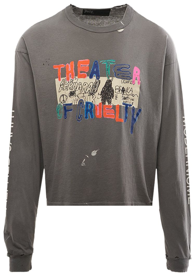 

Футболка с длинными рукавами Paly Hollywood Theater Of Cruelty, черный