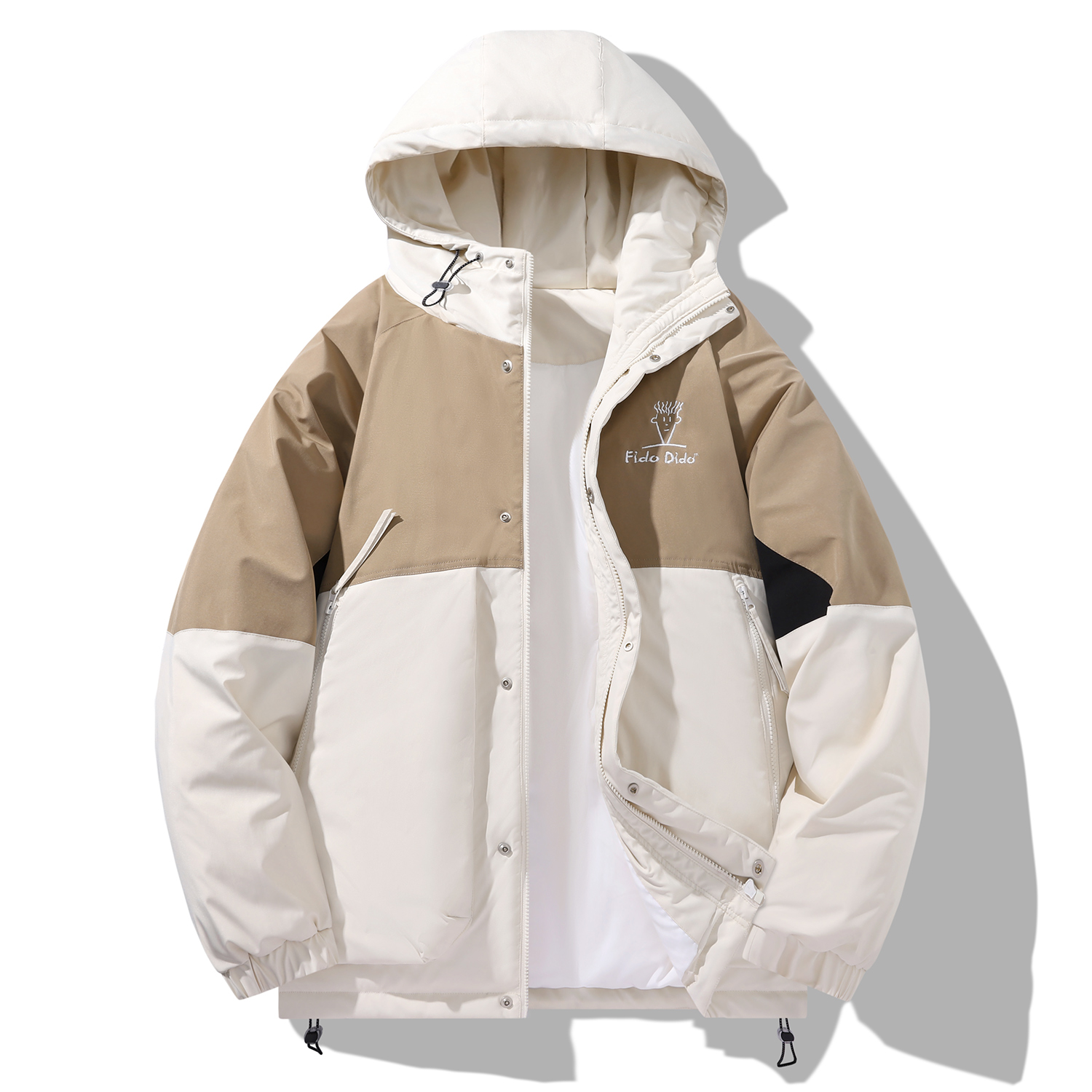 

FIDO DIDO Унисекс пуховик, Ecru