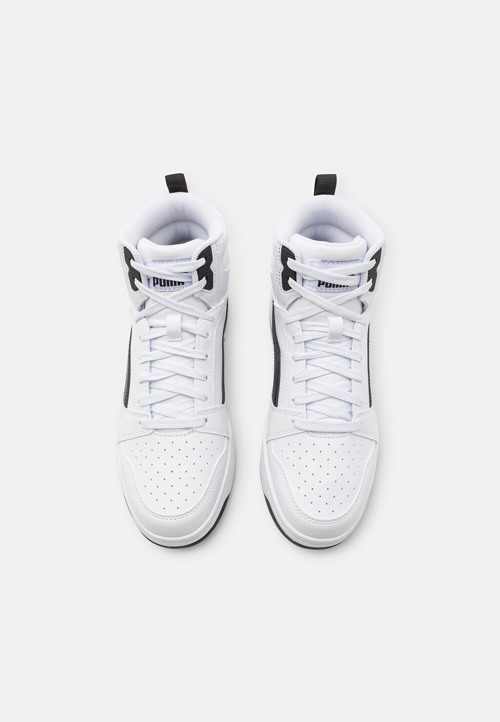 Кроссовки высокие REBOUND V6 MID JR UNISEX Puma, цвет white/black — фото 4