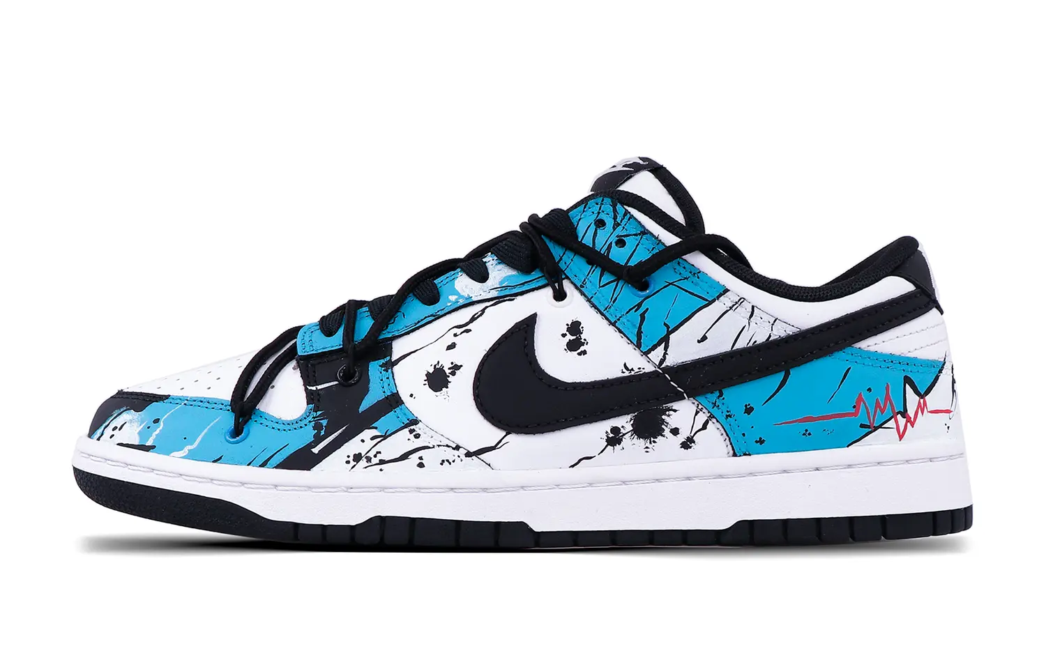 

Кроссовки Nike Dunk Skateboard Shoes Men Low-Top Blue