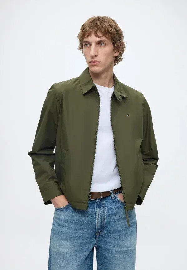 Куртка Tommy Hilfiger Packable ivy jacket summer jacket, платиновый оливковый — фото 4