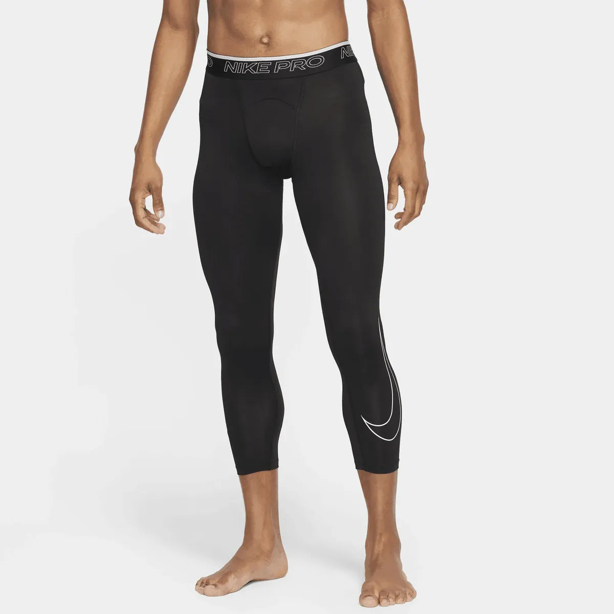 

Тренировочные тайтсы Nike "Pro Dri-FIT Men's / Tights", белый