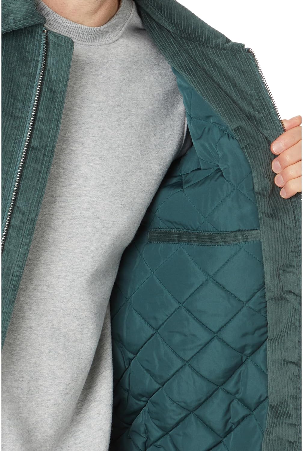 Levi's mens Мужская вельветовая куртка-бомбер Levi's, Atlantis — фото 3