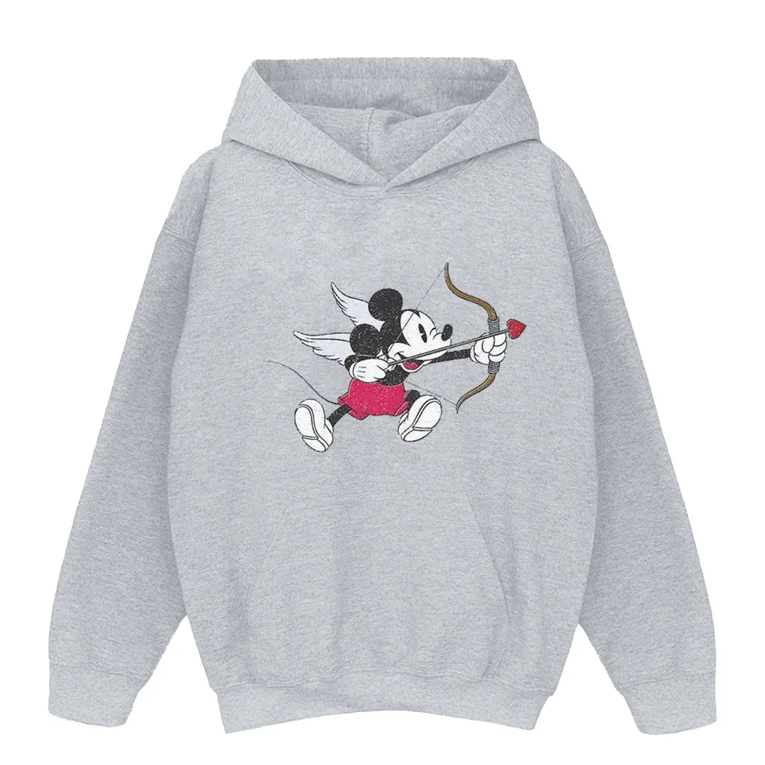 Худи с принтом Mickey Mouse Disney, серый — фото 3