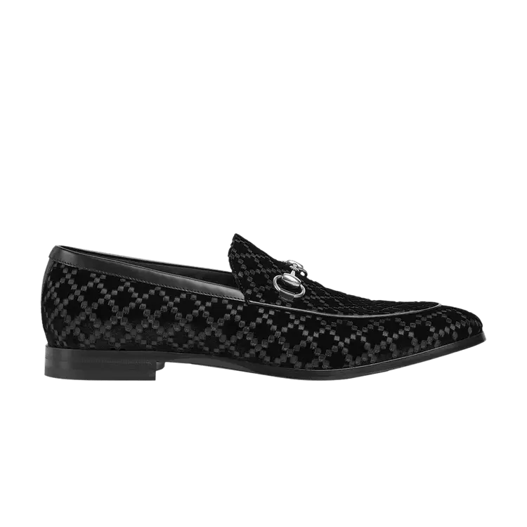 

Лоферы Gucci Loafer Horsebit, Black Check Motif
