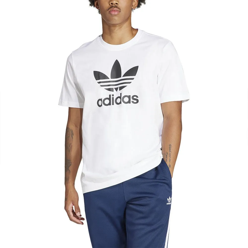 

Футболка adidas Originals Adicolor Trefoil, белый