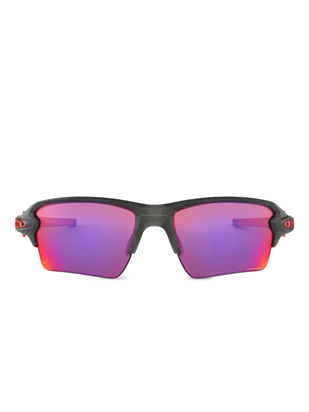 

Солнцезащитные очки в геометричной оправе Oakley, красный