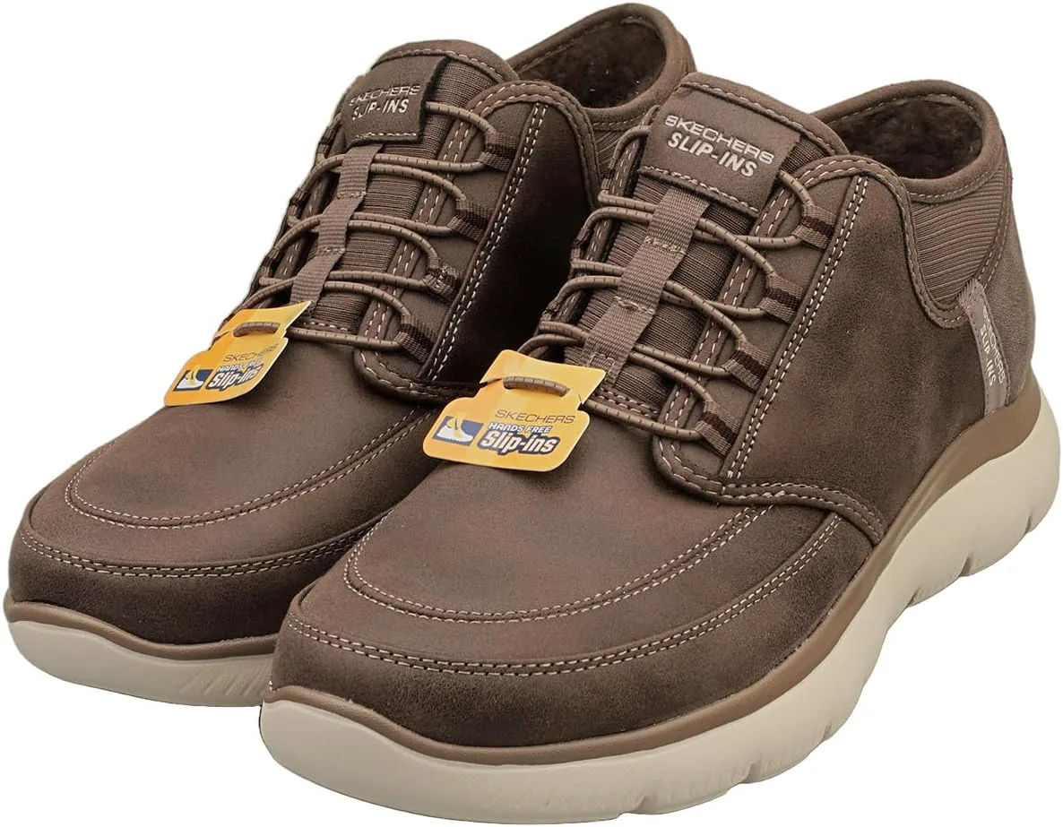 Мужские кроссовки Skechers Hands-Free Slip-ins Summits, коричневый — фото 3