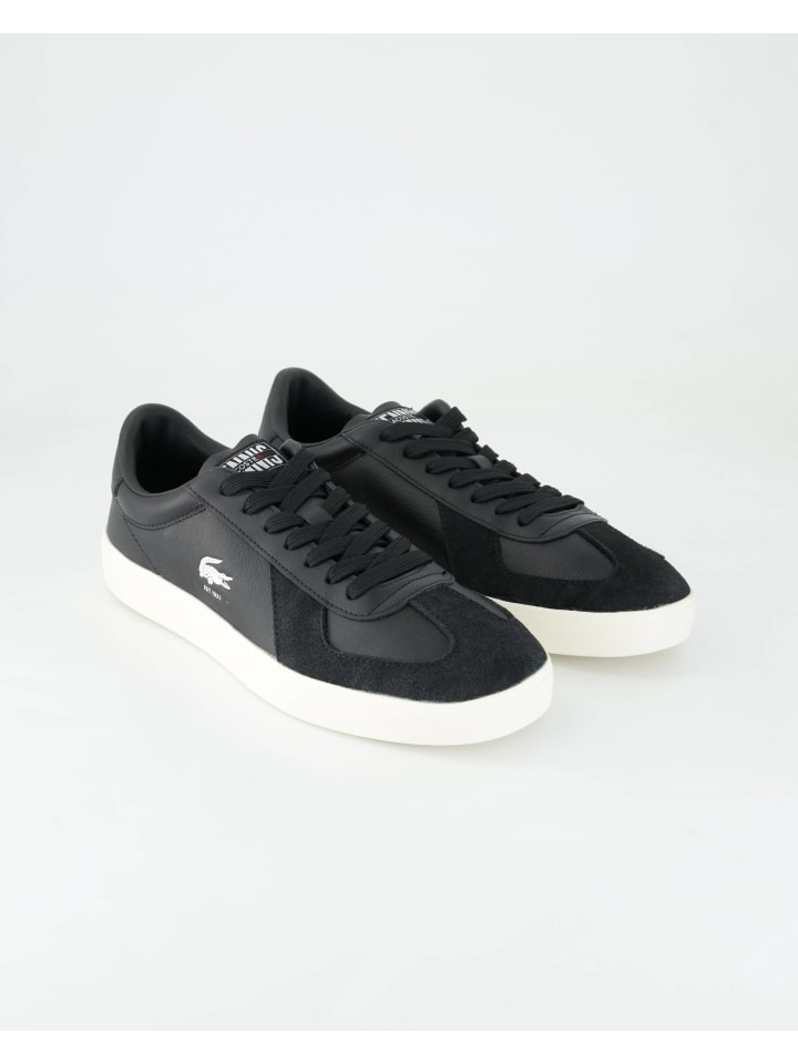 

Кроссовки на шнуровке Lacoste, черный