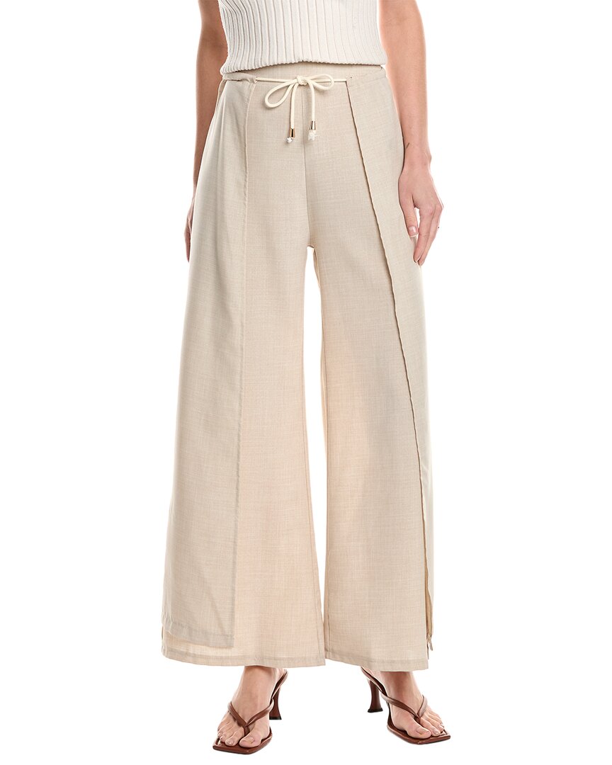 

Комплект из 2 предметов: топ и брюки Madison Miles, белый