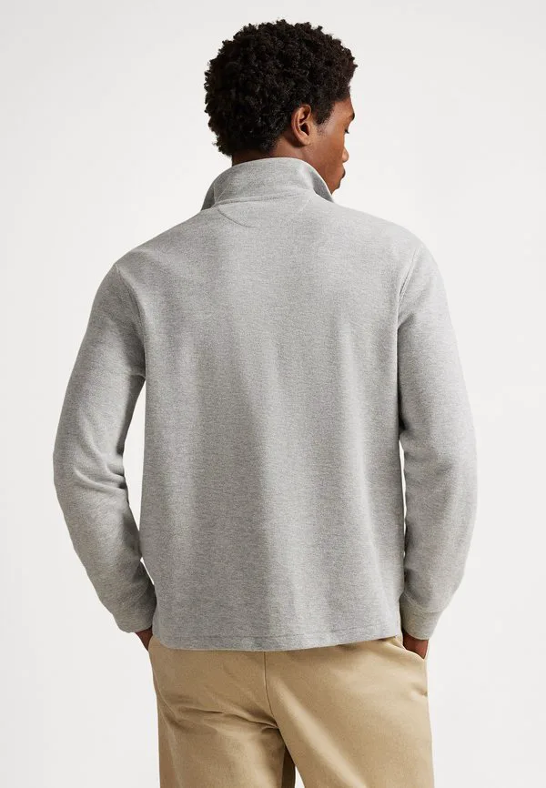 Свитер estaterib с застежкой-молнией до четверти длины Polo Ralph Lauren, Andover Heather — фото 3