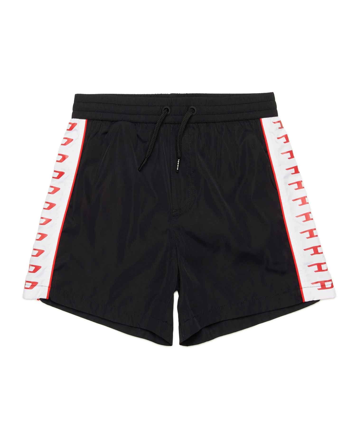 Детские и подростковые купальники с логотипом бренда DIESEL, Black — фото 3