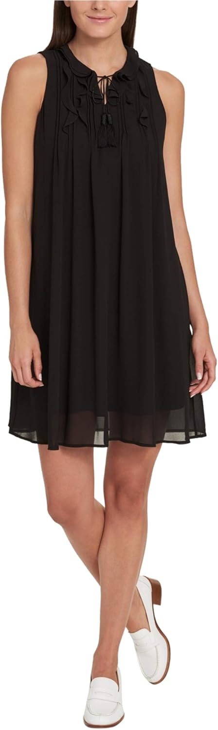 

Женское платье-трапеция с кисточками Tommy Hilfiger, Black