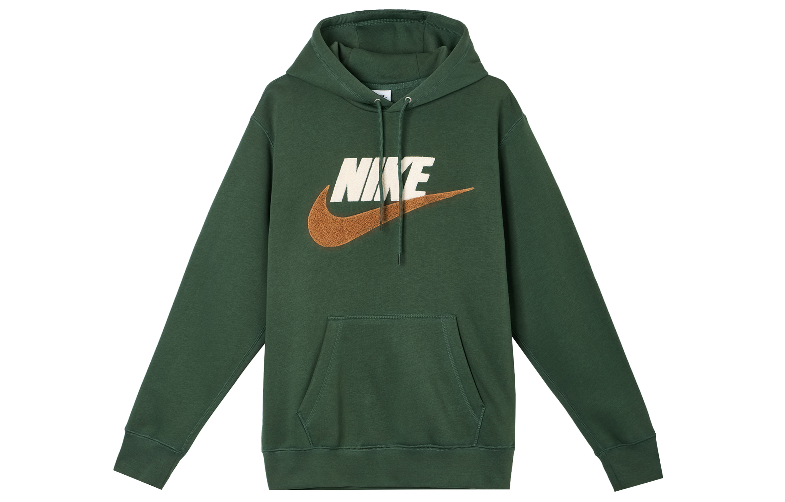 

Клубная флисовая толстовка с капюшоном Nike, зеленый